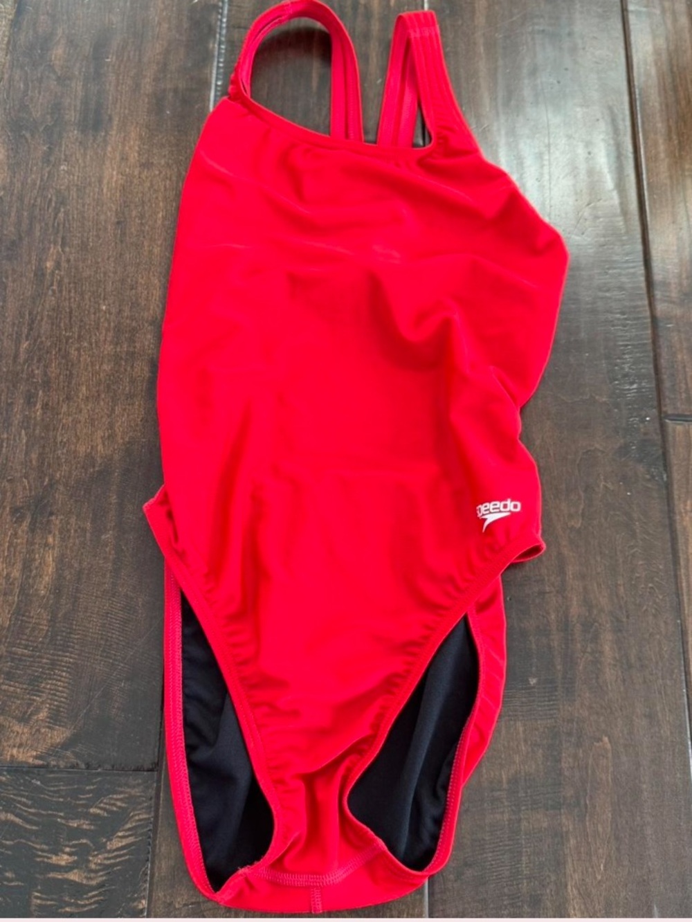 Speedo Bright Red Women’s One-Piece Swimsuit